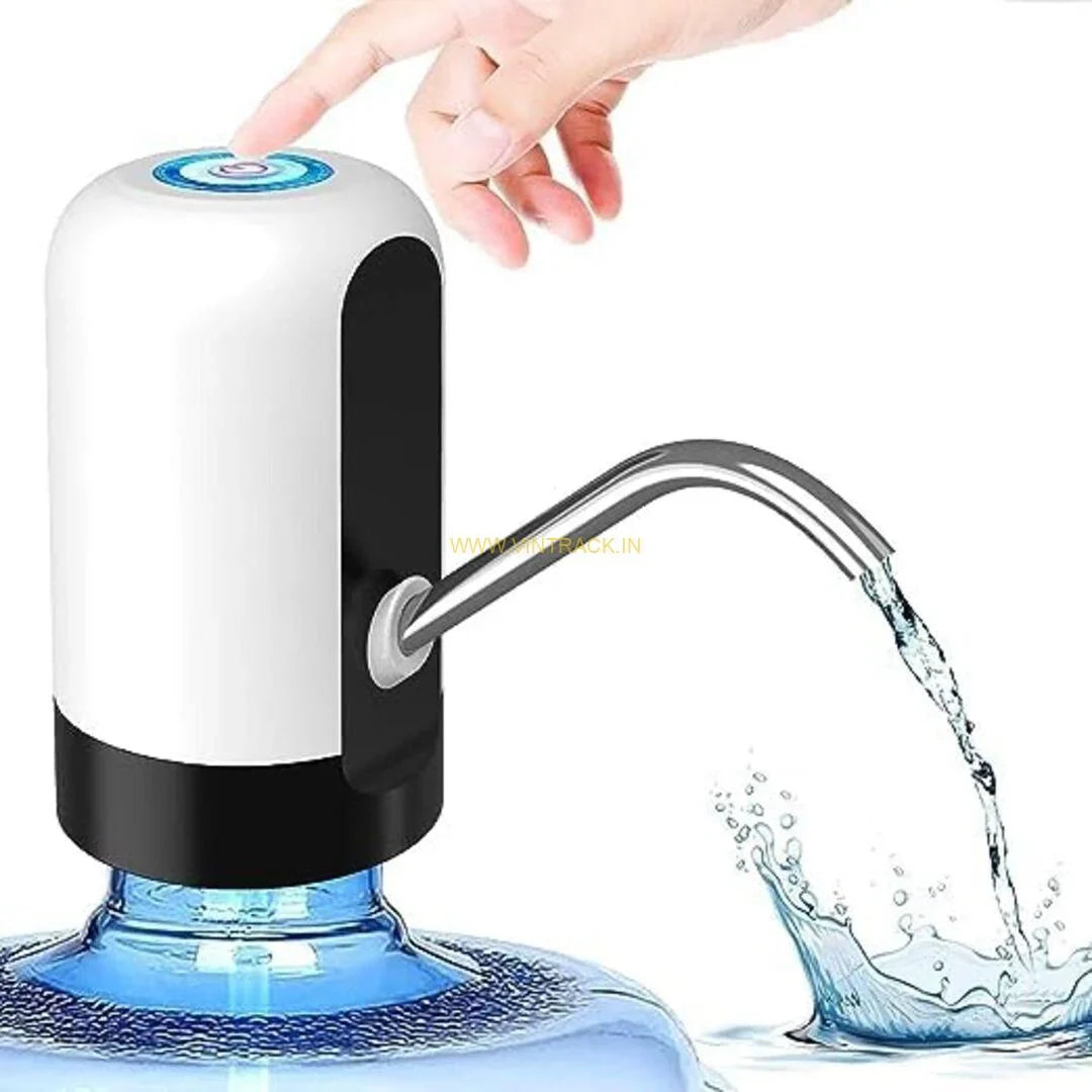Automatic Electric Water Bottle Pump – USB Rechargeable Universal 20L Can Dispenser