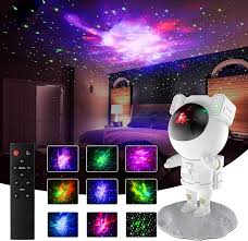 Astronaut Starry Sky Galaxy Projector – Remote Control Nebula Night Light